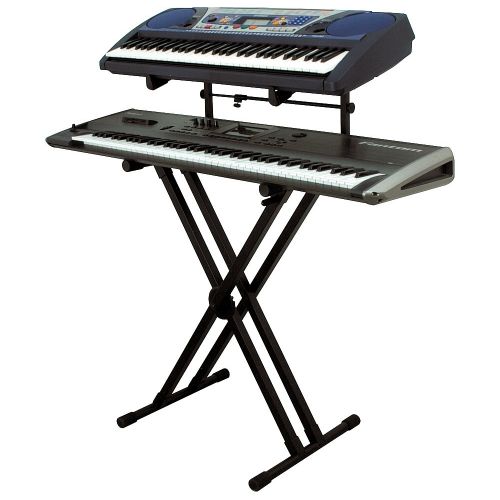  OnStage On-Stage Stands Deluxe Heavy Duty X 2-Tier Keyboard Stand
