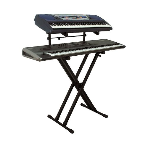  OnStage On-Stage Stands Deluxe Heavy Duty X 2-Tier Keyboard Stand