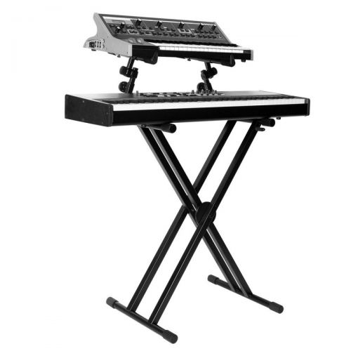  OnStage On-Stage KS7292 Double-X Ergo Lok Keyboard Stand with 2nd Tier