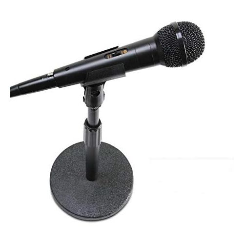  [아마존베스트]OnStage On-Stage DS7200B Adjustable Desktop Microphone Stand, Black