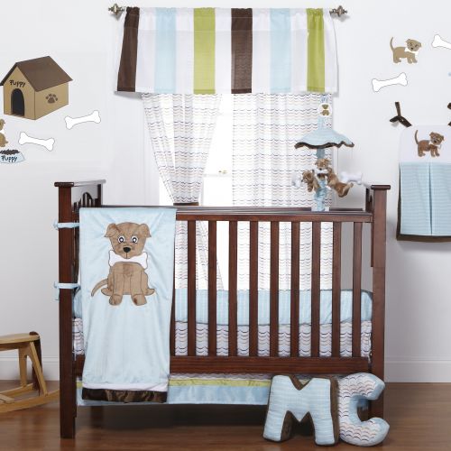  One Grace Place Puppy Pal Infant 3-piece Crib Bedding Set by One Grace Place