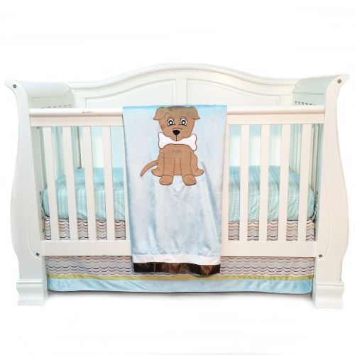  One Grace Place Puppy Pal Infant 3-piece Crib Bedding Set by One Grace Place