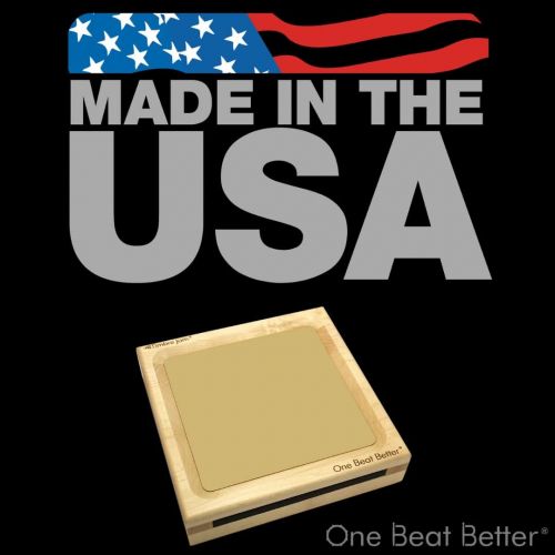  One Beat Better Timbre Jam - Percussion Instrument and Drum Practice Pad (Maple)