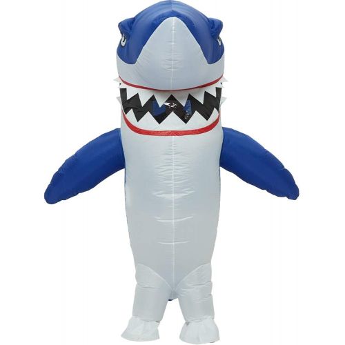  할로윈 용품One Casa Inflatable Costume Full Body Shark Air Blow up Funny Party Halloween Costume for Adult