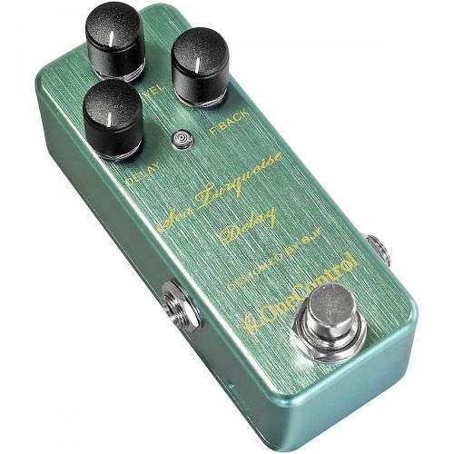  One Control},description:The One Control Sea Turquoise Delay is an incredible, versatile delay pedal with a delay time up to 600ms., and a useful KillDry switch for studio applica