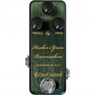 One Control},description:The One Control Hookers Green Bassmachine has the wide dynamic range of bass tube amps, and is able to pick up subtle expressions while adding some love to