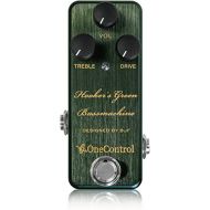 One Control Hookers Green Bassmachine Overdrive Effects Pedal