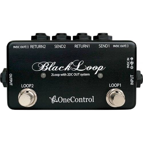  One Control Black Loop 2-Loop Switcher Pedal