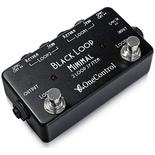  One Control Black Loop 2-Channel Loop Switcher