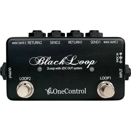  One Control Black Loop 2-Channel Loop Switcher