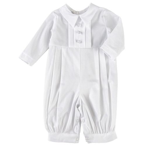  One Small Child Michael 100% Cotton Christening Baptism Blessing Outfit for Boys