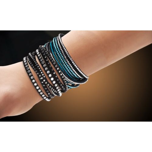  One- or Two-Piece Austrian Crystal Wrap Bracelets