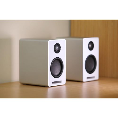 소니 ONEaudio ONEmini-5.1-W Wireless Surround 5.1 Channel Home Theater Speaker System Silver White