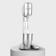 OneConcept oneConcept - DM-B, Drink-Mixer, Getrankemixer, Mini-Standmixer, Milkshake Maker, 400 Watt, bis zu 16.000 Umdrehungen pro Minute, 650 ml Fassungsvermoegen, Edelstahl-Mixbechere, silb