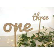 /OneHappyLeaf Table numbers, wooden table numbers, timber table numbers for wedding, wedding table numbers