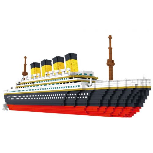  OneNext [New Design]Large Titanic Model Building Block Set - 3800+pcs Nano Mini Blocks DIY Toys