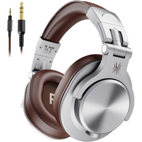  OneOdio A71 Wired Over Ear Headphones, Studio Headphones with SharePort, Professional Adapter-Free Monitor Recording & Mixing Headphones with Stereo Sound for Electric Drum Piano G