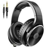 OneOdio Wired Headphones - Over Ear Headphones with Noise Isolation Dual Jack Professional Studio Monitor & Mixing Recording Headphones for Guitar Amp Drum Keyboard Podcast PC Comp
