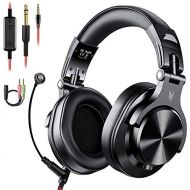 [아마존베스트]OneOdio Gaming Headset with Microphone Wired PC Headset with Boom Mic HiFi Studio Over Ear DJ Headphones Adapter Free with 6.35 mm & 3.5 mm Jack for PS4 PC