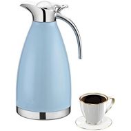 [아마존베스트]OnePine 2.0 Liter/70 oz Doppelschicht Isolations Topf thermosflasche Edelstahl Isolierkanne kaffeekanne Vakuum Isolierung thermoskanne Kaffeetopf,100% dicht Heiss und kalt dual Gebr