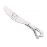 OnePlace Gifts 10 Pack Spread the Love Cheese Butter Knife Spreaders Personalized for Party Favors (spread the love)