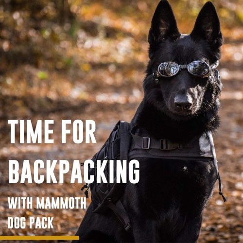  [아마존 핫딜]  [아마존핫딜]OneTigris Dog Pack Hound Travel Camping Hiking Backpack Saddle Bag Rucksack for Medium & Large Dog