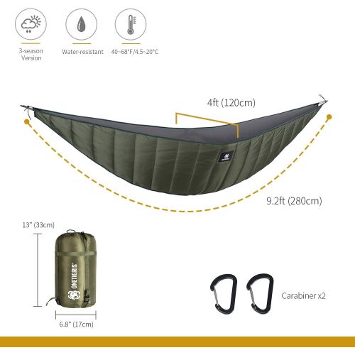  [아마존베스트]OneTigris Night Protector Hammock Underquilt, Essential Hammock Gear