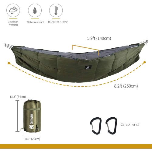  [아마존베스트]OneTigris Twilight Trekker Hammock Underquilt, Adjustable, Essential Hammock Gear