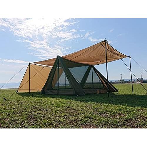  OneTigris Waterproof Tent Footprint, 81 x 65