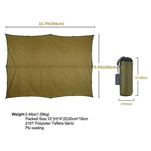  OneTigris Bulwark Camping Tarp + OneTigris Mesh Tent