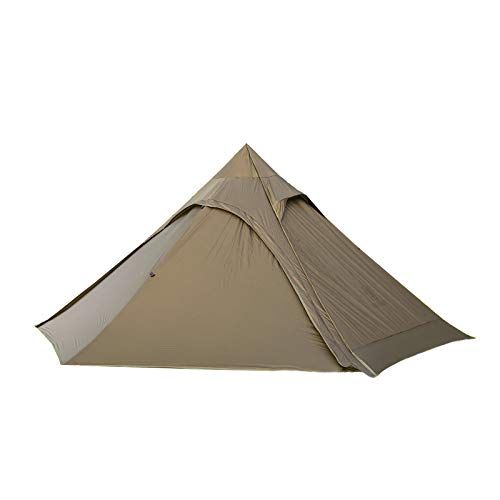  OneTigris TIPINOVA Teepee Camping Hiking Trekking Tent 1-2 Person, 2.6lb Backpacking Tent, No Pole Included