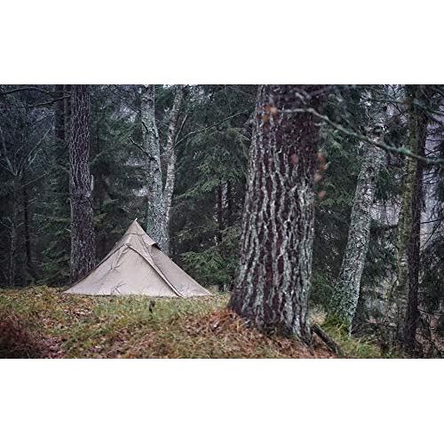  OneTigris TIPINOVA Teepee Camping Hiking Trekking Tent 1-2 Person, 2.6lb Backpacking Tent, No Pole Included