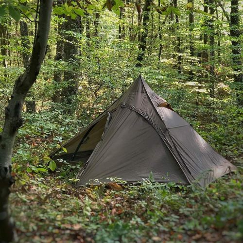  OneTigris TIPINOVA Teepee Camping Hiking Trekking Tent 1-2 Person, 2.6lb Backpacking Tent, No Pole Included