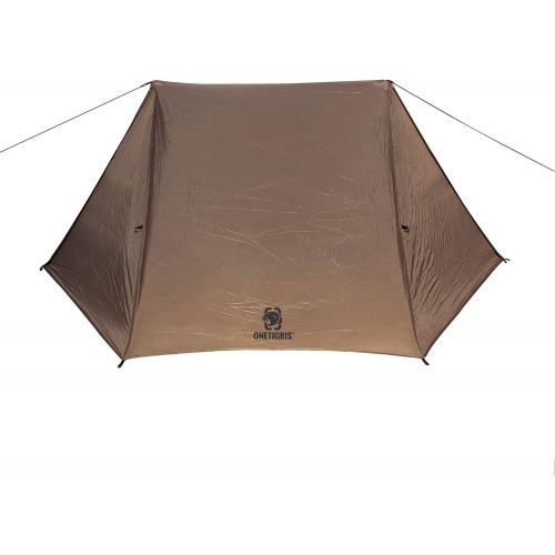  OneTigris Tangram Ultralight Backpacking Tent with Inner Mesh, Double Layer Waterproof 2 Person Camping Tent, Perfect for Camping, Backpacking, Thru-Hiking and Kayaking or Canoeing