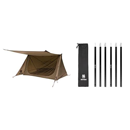  OneTigris Backwoods Bungalow 2.0 + Tent Poles (1.25m)