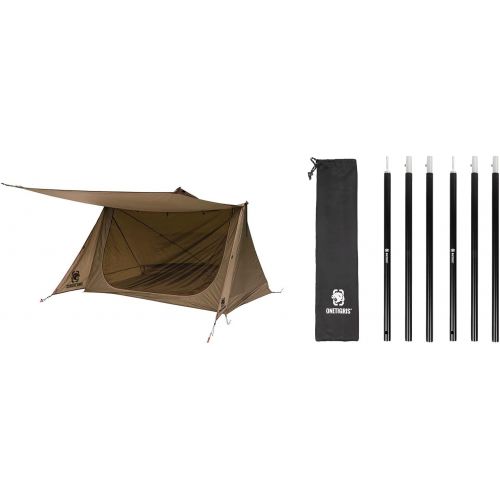  OneTigris Backwoods Bungalow 2.0 + Tent Poles (1.25m)