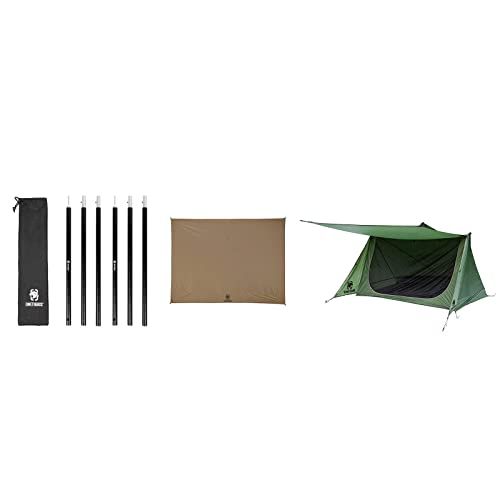  OneTigris Backwoods Bungalow 2.0 & Tent Footprint & Tent Poles (1.25m)