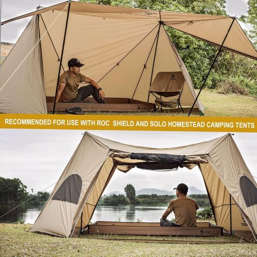  OneTigris Multifunctional Tent Footprint - Camping Tent Bathtub Floor
