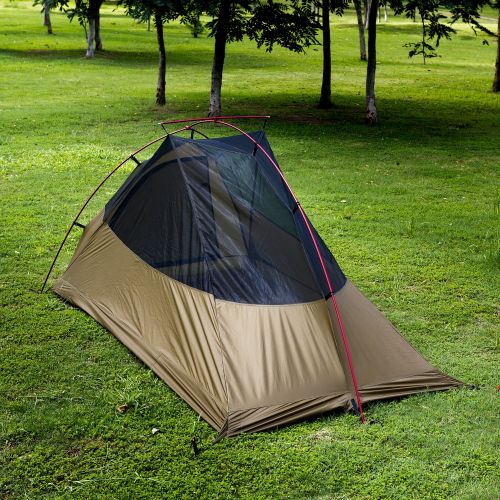  OneTigris OASIS Single Tent, Lightweight Backpacking Tent, 4000mm Waterproof Survival Tent
