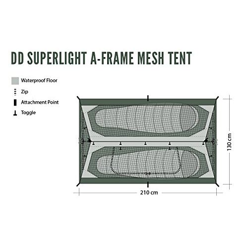  OneTigris DD Superlight - A-Frame - Mesh Tent