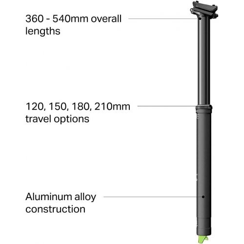  OneUp Components V2 Dropper Post Black, 34.9/150mm Travel