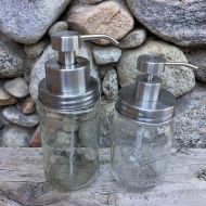 /Onedreamdesigndotcom Mason Jar Foamer & Lotion Pump kit Rust Proof Combo