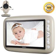 Onega Baby Monitor Wireless Video with 7.0 Large LCD Screen Night Vision Camera, Video Recording & Two Way Audio System