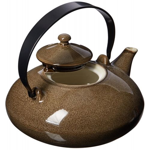  Oneida Foodservice L6753059861 Rustic Chestnut Metal Teapot w/ Handles, 6.25, Set of 12