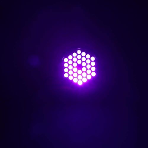  Onevwing onevwing Stage Light AC100V-240V 36W 36 LED UV Purple Light DJ Bar Party Stage Light with Remote Control AutoSoundStrobeDMX512Master-slave
