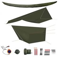 onewind Waterpoof Camping Tarp Rainfly Cordage Tent Guyline Rope Bundle