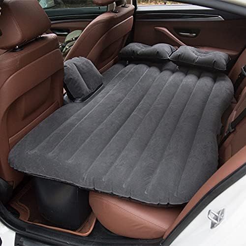  Onirii Inflatable Car Air Mattress Bed with Back Seat Pump Portable Travel,Camping,Vacation,Sleeping Blow-Up Pad fits Car Universal SUV RV,Truck,Minivan, Air Couch with Two Air Pil