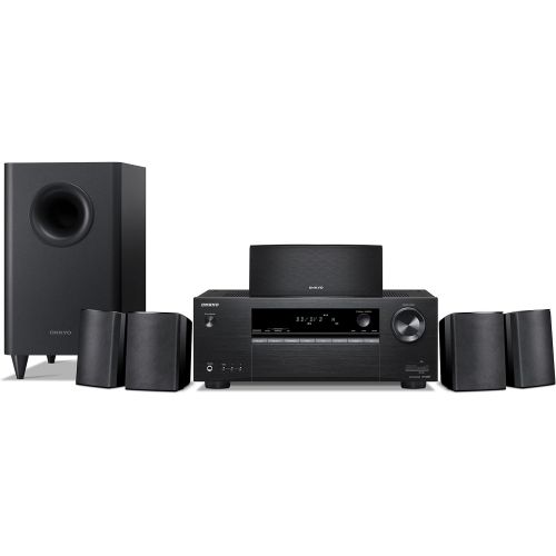 온쿄 Onkyo HT-S3900 5.1-Channel Home Theater Receiver/Speaker Package,black