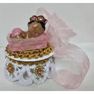 Onlinepartycenter Ethnic Baby Girl Princess Baby Shower Cake Top Favor Decoration