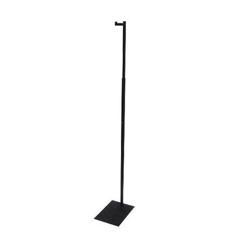  Only Garment Racks Adjustable Single Costumer - Black, Matte Black Powder Coat Finish  Adjustable From 48 to 72  Works Well with Any of Our Fashion Forms ,Its Easy to Showcase Any Single Garment i